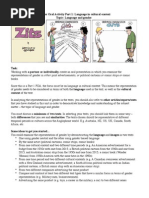 further oral activity