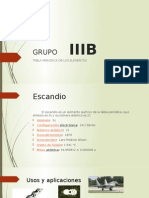 Grupo IIIB Exposicion Quimica