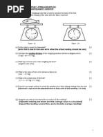 Zero Error Weighing Machine Structure