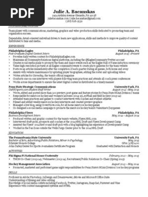 Julie Bacanskas Resume