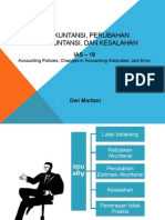 PSAK 25 Kebijakan Akuntansi Perusahaan Estimasi Akuntansi Dan Kesalahan IAS 18