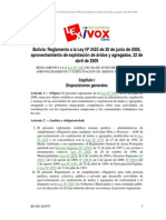 DS #91 Reglamento A La Ley #3425 Competencia de Los Gobiernos Municipales en El Manejo de Áridos