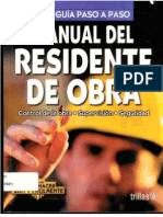 ▪⁞ Luis Lesur - MANUAL DEL RESIDENTE DE OBRA ⁞▪AF