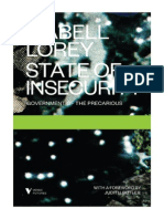 Isabell Lorey State of Insecurity Government of the Precarious 1