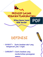 Prinsip Dasar Kegawatdaruratan