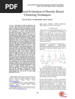 An Empirical Evaluation of Density-Based Clustering Techniques