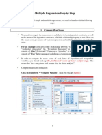 3.2 Multiple Regression Step by Step