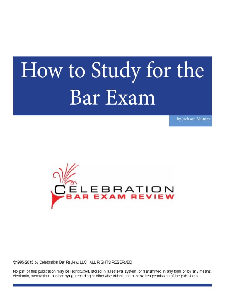 how-to-study-for-the-bar-exam-2015.pdf | Test (Assessment) | Test