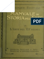 Manuale Di Storia Dell'arte Vol V - L'arte Del XIX Secolo