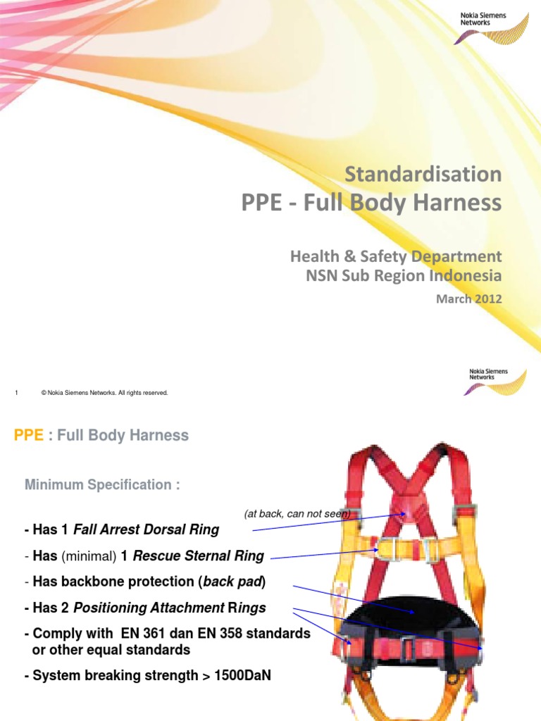 PPE Safety Harness