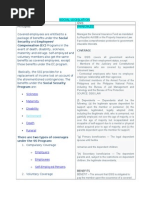 Social Legislation Principles