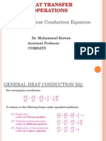 1 - 3 General Heat Conduction for Rectangle, Cylinders
