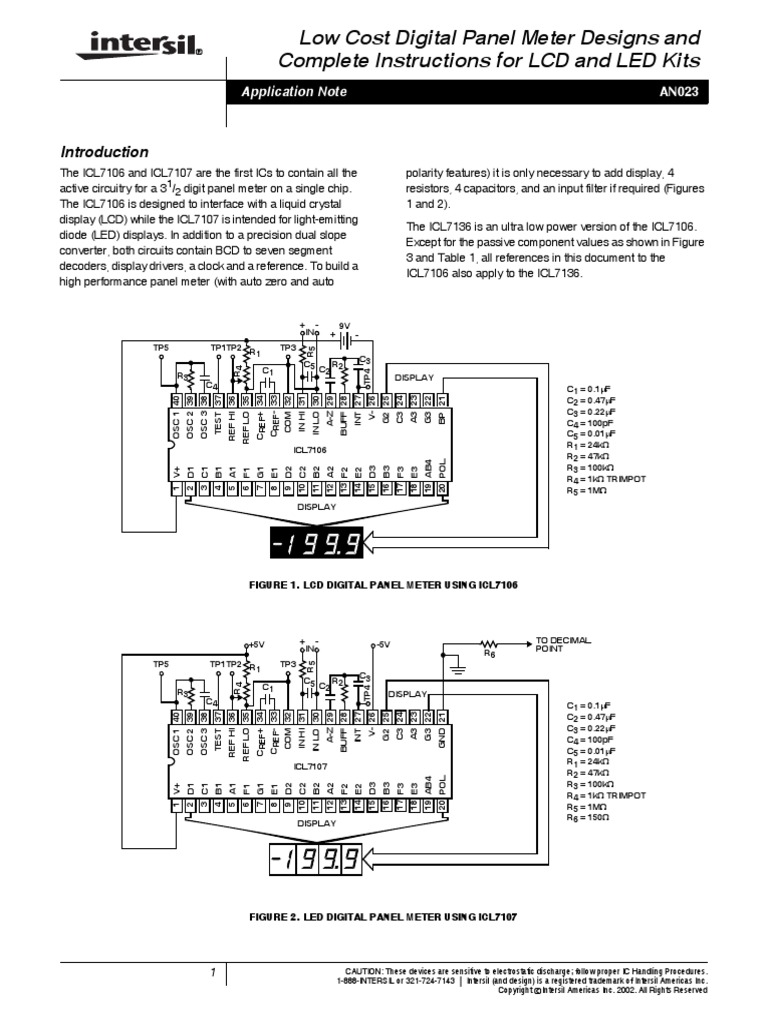 An 023 | PDF | Analog To Digital Converter | Capacitor