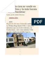 Casa Más Cara Se Vende en La Molina y La Más Barata en Pachacámac.doc_541