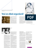 Vesi On Elävä Organismi! (Minä Olen -lehti 1/2012)