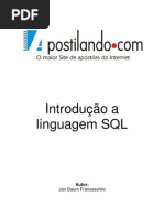 SQL Apostila Boa Para Curso