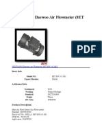 ISO/Ts16949 Daewoo Air Flowmeter (8ET 009 142-081) : Basic Info