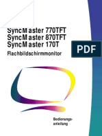 Samsung SyncMaster 770TFT, 870TFT & 170T