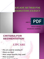 Cascade Method For Segmenting Market2