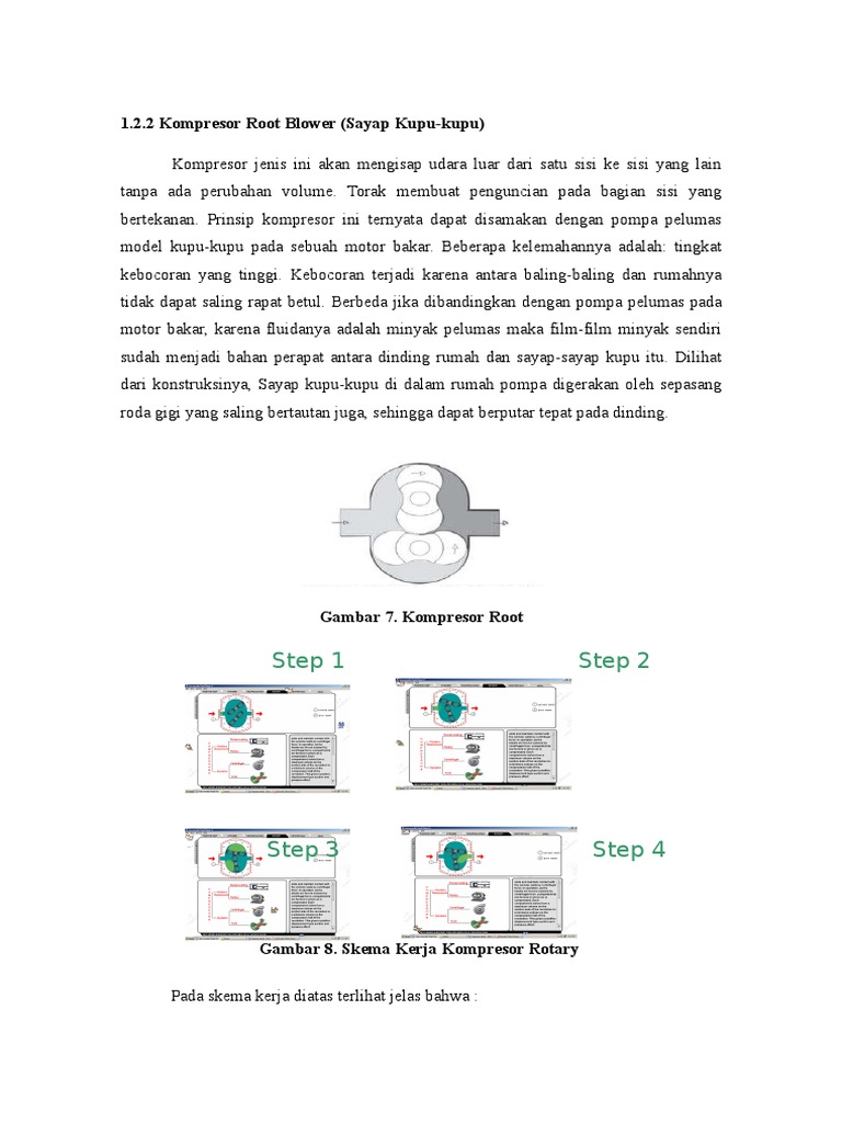 Kompresor Root Blower (Sayap Kupu-Kupu) | PDF | Griya & Taman | Komputer