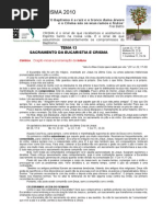 Sacramento Da Eucaristia e Crisma