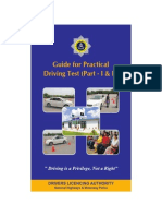 Guide for Practical Driving Test p1 Pii Final
