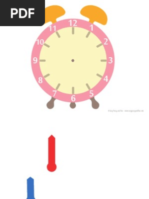 Printable Clock