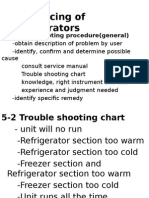 Servicing Refrigerator