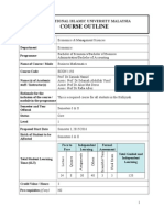 Course Outline