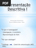 Aula 1_Representação Descritiva I