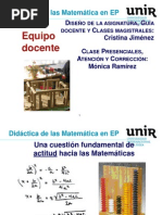 Didáctica de la matemáticas en Educación Primaria