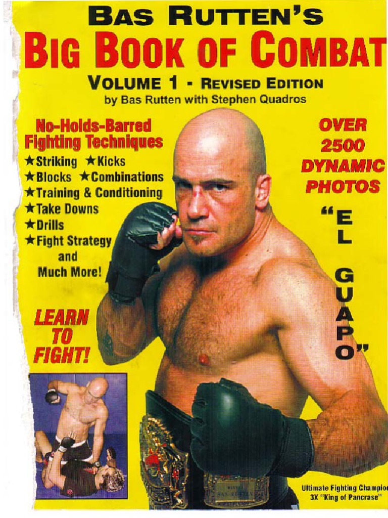 Rutten Bas Big Book Of Combat Volume 1 Pdf Combat Sports Individual Sports
