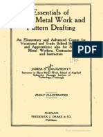 Essentials of Sheet Metal Work and Pattern Drafting 1918