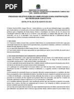 001 Seletivo Professor CHIST 492015