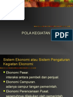 2 Pola Kegiatan Perekonomian