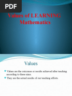 Download Values of LEARNING Mathematics  by sreyak SN285172976 doc pdf