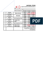 Format Excel Pembagian Tugas Pengawas Ujian - by Efullama
