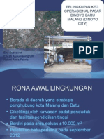 Amdal Pasar Dinoyo Malang