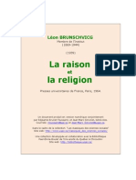 Brunschvicg Raison Et Religion