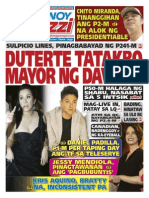 Pinoy Parazzi Vol 8 Issue 126 October 16 - 18, 2015