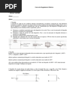1º TP de Circuitos Elétricos I