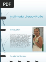 multimodal literacy profile