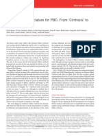 Changing Nomenclature For PBC: From Cirrhosis' To Cholangitis'