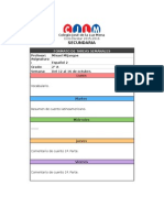 2o Secundaria Tarea de Espanol