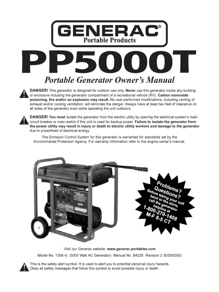 Generac Gen Ipl 01306-0 | PDF | Ac Power Plugs And Sockets ...