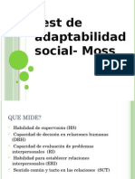 Test de Adaptabilidad Social Moss