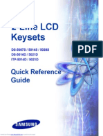 2-Line LCD Keysets: Quick Reference Guide