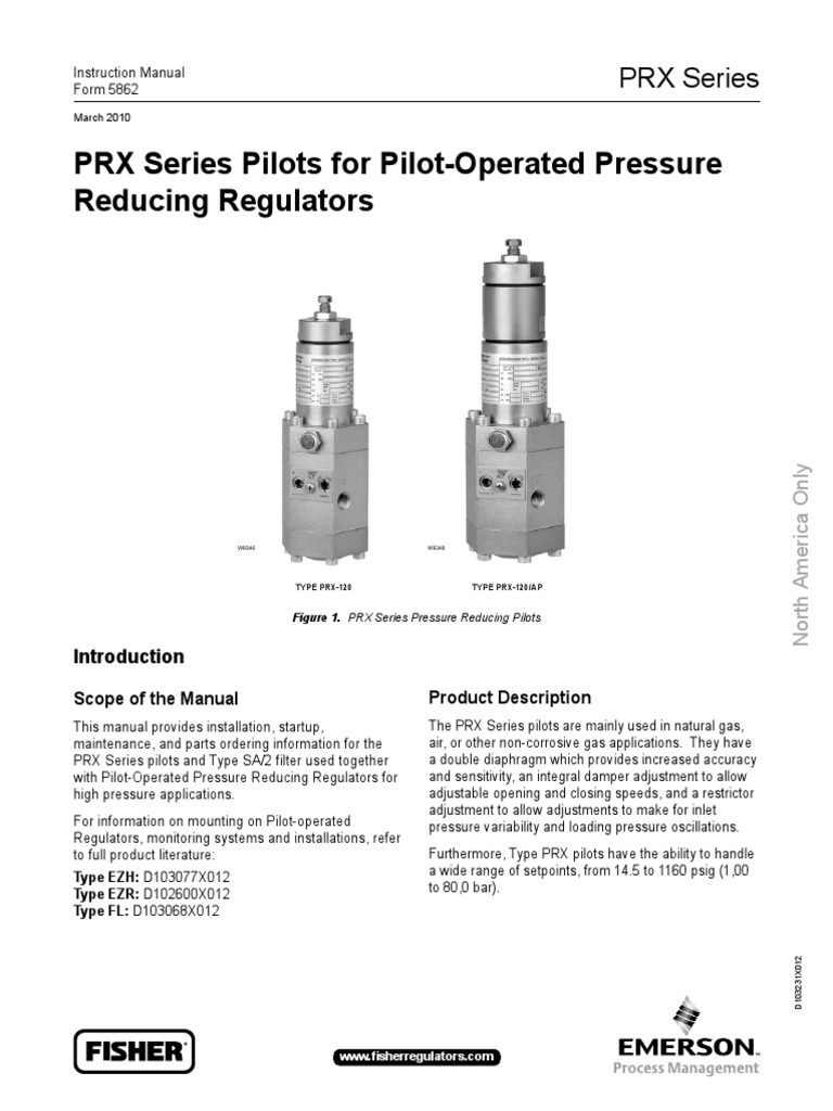 PRX Series | PDF | Valve | Gas Technologies