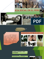 Violencia Social en El Perú