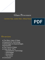 Glass Processes: Caroline Hsia, Jackie Allen, Althea Rosen, James Davis